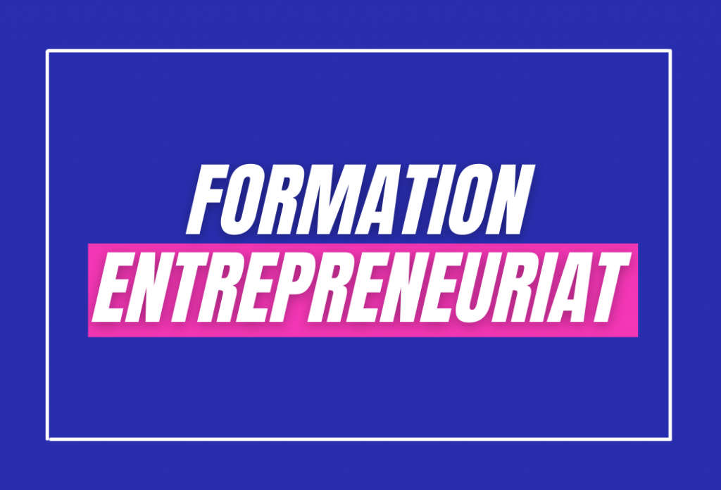 Formation entrepreneuriat